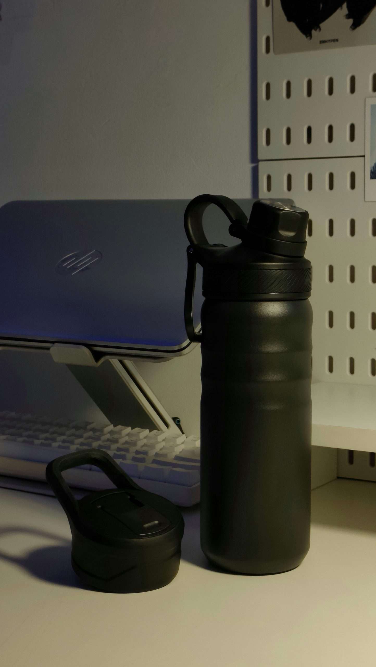 WorkWell Bottle Desk Second Lid